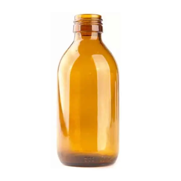 200ml Medicijnfles Amber bruin Glas DIN28 28/410