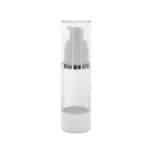 30ml airless dispenser transparant wit lotion pomp flesje