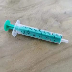 5 ml Injectiespuit zonder naald