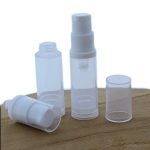 5ml airless dispenser transparant lotion pomp flesje