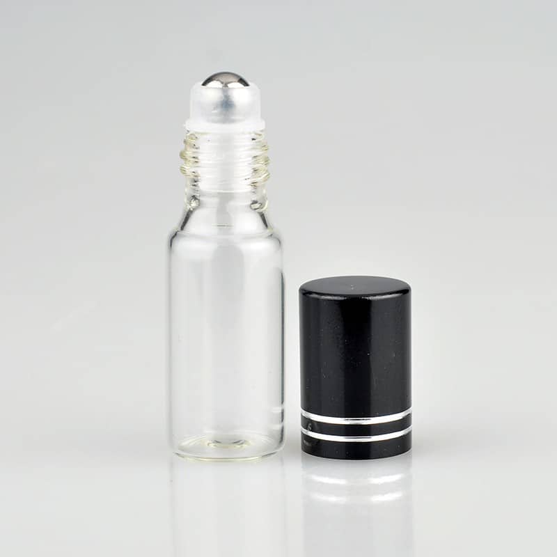 snelheid Gemeenten ik betwijfel het Glazen roller flesje 5 ml lege parfum roll on fles essentiële oliën ( 5  stuks ) - YBMC