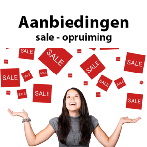 aanbiedingen sale opruiming