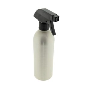 Aluminium sprayfles 500ml mat zilver trigger sprayer zwart