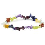 armband 7 chakra steentjes elastisch