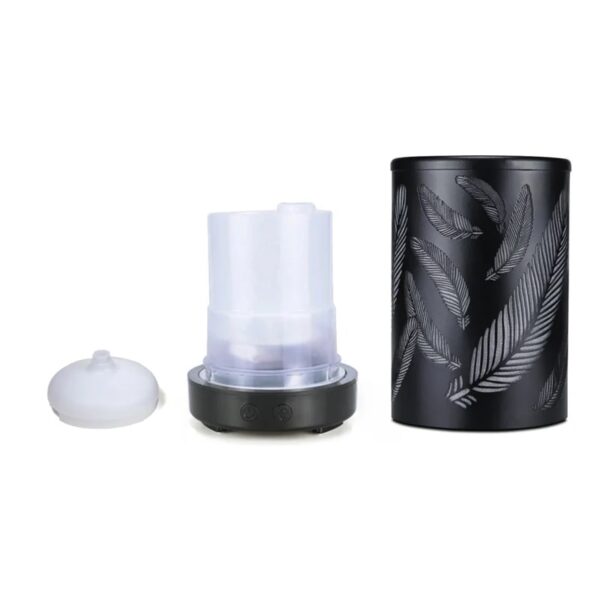 Aroma diffuser Veren zwart Feathers