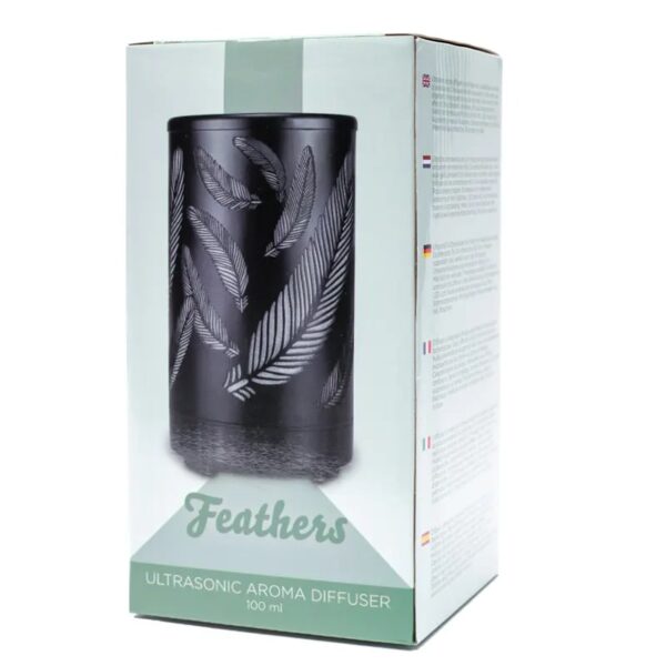 Aroma diffuser Veren zwart Feathers