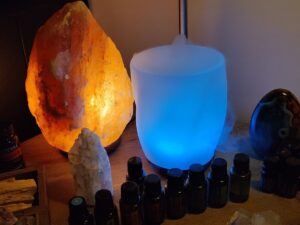 Aroma Diffuser Swirling Mist Wit Aroma verspreider Ultransmit
