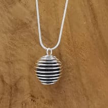 Aroma ketting Spiraal hanger Lavasteen Essentiële oliën