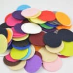 Aroma Pads 25mm vilt rond voor parfum diffuser medaillion