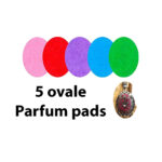 Aroma Pads Ovaal 19 mm x 28 mm vilt 5 stuks Parfum Diffuser Medaillons