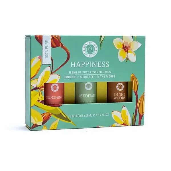 Song of India's Happiness collectie Aromatherapie set