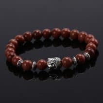 Boeddha kralen armband goudsteen