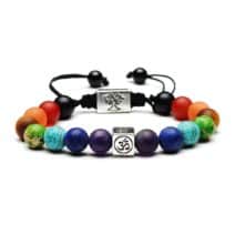 Chakra armband levensboom - natuurstenen sieraad