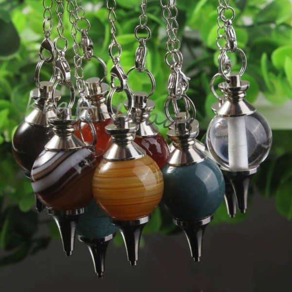 Pendel edelsteen natuurstenen pendels chakra koord