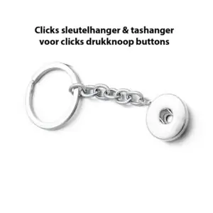 Clicks sleutelhanger sleutelring, Sleutelhangers & tashangers clicks buttons