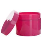 Cosmetica pot roze 350ml + schroefdeksel