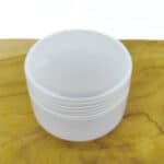 Cosmetica pot transparant + inlay + deksel 100ml