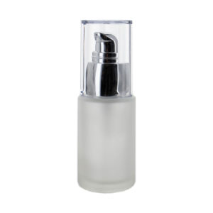 Crème Lotion flesje 30ml pomp dispenser - luxe glazen verpakking