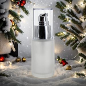 Crème Lotion flesje 30ml pomp dispenser - luxe glazen verpakking