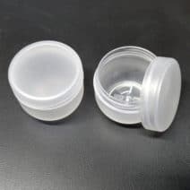 Crème zalf potjes plastic met deksel 10ml