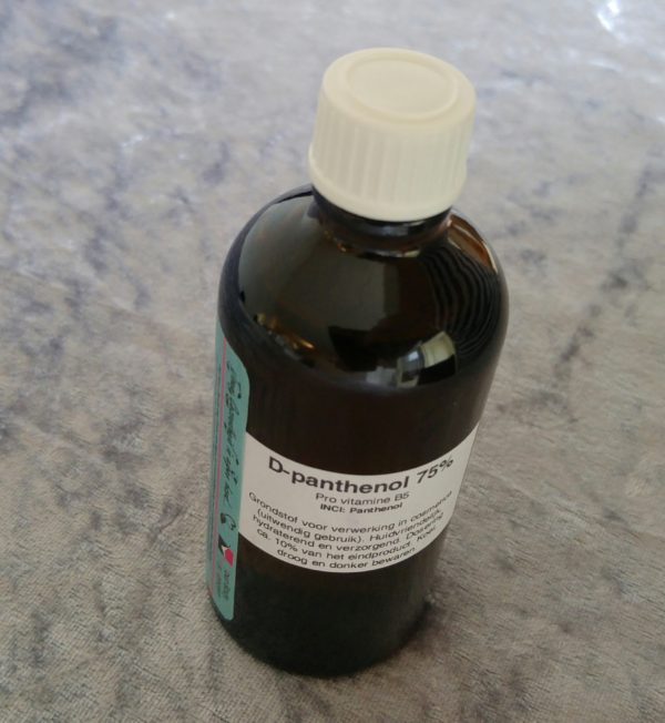 d panthenol 75%, provitamine B5 Pantenol grondstof cosmetica