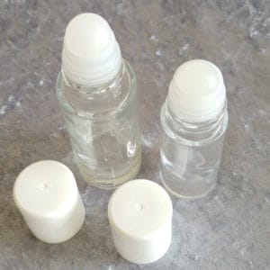 Deodorant roller fles glas - roll on parfum roller, deoroller