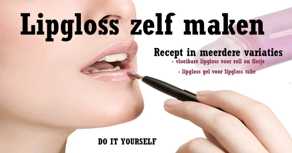 diy recept zelf lipgloss maken