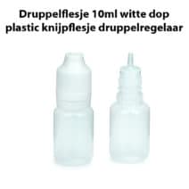 Druppelflesje 10ml plastic fles druppelregelaar