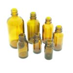 Druppelflessen amber bruin glas 5 t/m 100ml