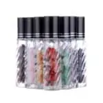 Edelsteen rollerflesjes edelstenen sierglas glas 10ml glazen parfumrollers essentiële olie rollers