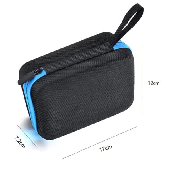 Essentiële olie tas 12 flesjes, Reis etui opbergtas 5ml, 10ml, 15ml zwart blauw