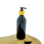 Siroopfles Medicijnfles UV Violet Glas glas lotion zeeppomp goud zwart