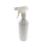 Fles 500ml wit + Spray trigger verstuiver pomp wit