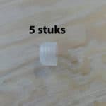 Fles doppen transparant schroefdop draaidop din20 20/410