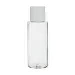 Flesje 30ml transparant pet witte dop