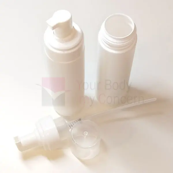 Foam schuim pomp set fles 200 ml + Foamer zeeppomp dispenser