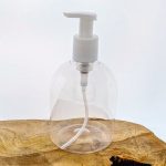 Foamer Fles 500ml transparante zeepfles + foam schuim pomp dispenser wit