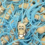 Houten Gelukspoppetjes Jongetjes baby blauw - Afbeelding 5
