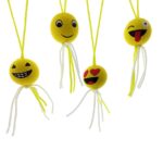 Houten Gelukspoppetjes Smileys