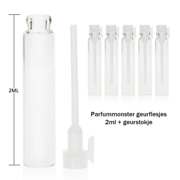 parfum geur buisjes geurflesjes 2ml