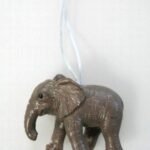 Gelukspoppetjes Olifant Poly 4cm per stuk