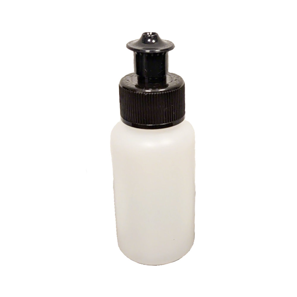 hdpe-fles-naturel-50ml-zwarte-push-pull-dop-24-410 HDPE fles naturel 50ml + zwarte push pull dop 24/410 - Afbeelding 1