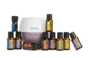 Home Essentials Kit doTERRA 10 essentiële oliën + Petal diffusser