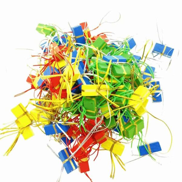 Houten Gelukspoppetjes Kadootje rechthoek - Afbeelding 2