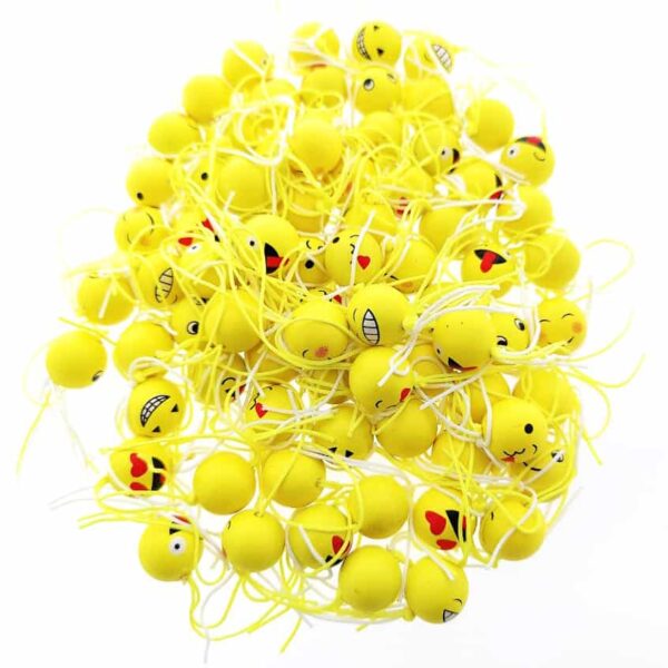 Houten Gelukspoppetjes Smileys - Afbeelding 3