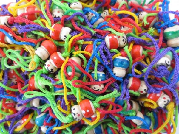 Houten Gelukspoppetjes trendy - Afbeelding 3