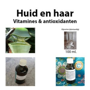 Huid & Haar vitamines en antioxidanten