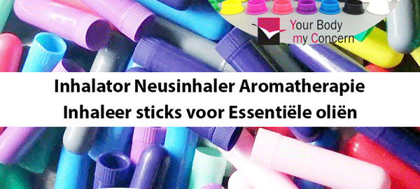 Inhalator Neusinhaler aromatische inhaleer stick Essentiële Olie aromatherapie