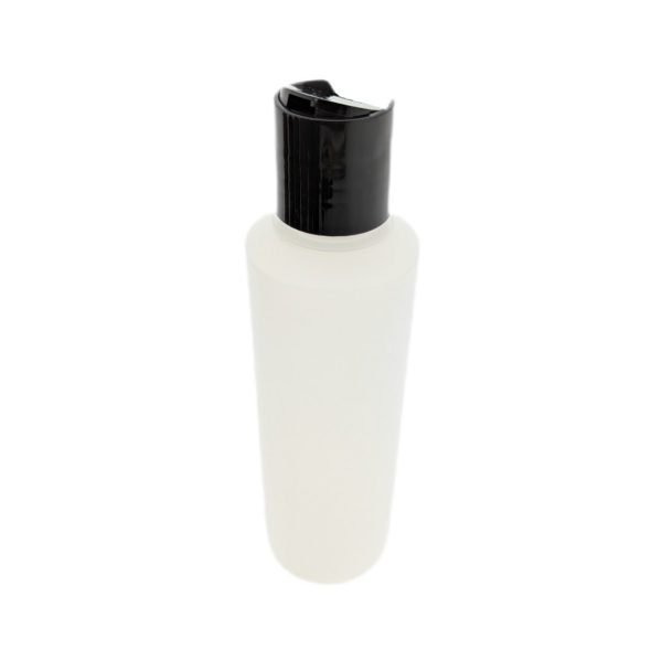 Knijpfles 250ml HDPE disc-top spuitdop doseerdop zwart