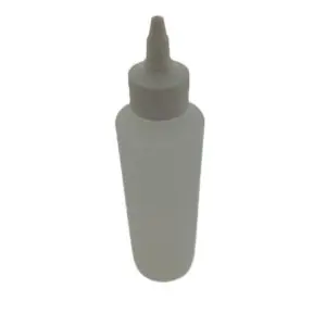 Knijpfles 250ml HDPE doseertuit wit